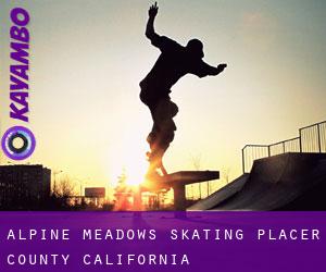 Alpine Meadows skating (Placer County, California)