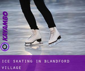 Ice Skating in Blandford Village