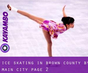 Ice Skating in Brown County by main city - page 2