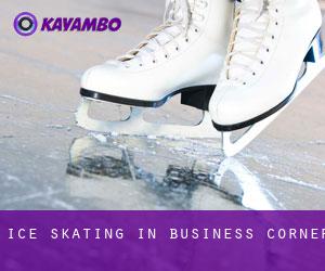Ice Skating in Business Corner