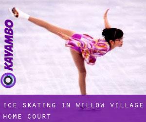 Ice Skating in Willow Village Home Court