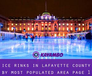 Ice Rinks in Lafayette County by most populated area - page 1