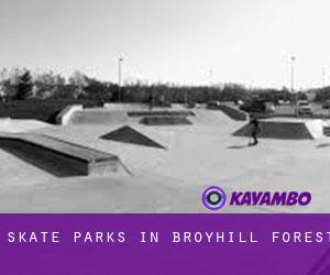 Skate Parks in Broyhill Forest