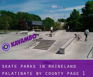 Skate Parks in Rhineland-Palatinate by County - page 1