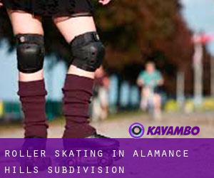 Roller Skating in Alamance Hills Subdivision