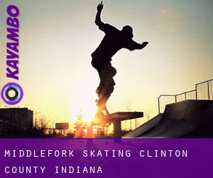 Middlefork skating (Clinton County, Indiana)
