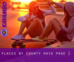 places by County (Ohio) - page 1