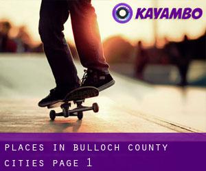 places in Bulloch County (Cities) - page 1