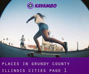 places in Grundy County Illinois (Cities) - page 1