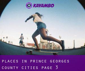 places in Prince Georges County (Cities) - page 3