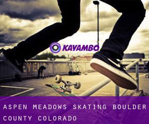 Aspen Meadows skating (Boulder County, Colorado)