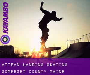 Attean Landing skating (Somerset County, Maine)