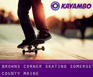 Browns Corner skating (Somerset County, Maine)