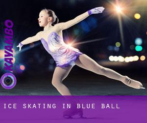 Ice Skating in Blue Ball
