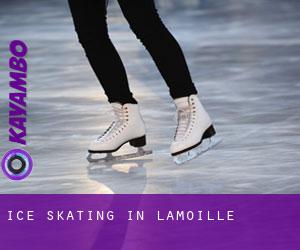 Ice Skating in LaMoille