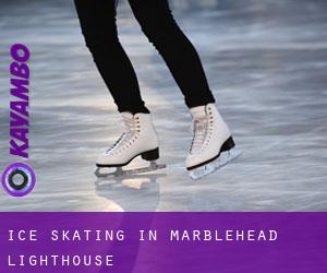 Ice Skating in Marblehead Lighthouse