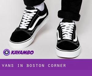 Vans in Boston Corner