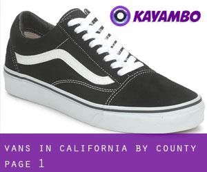 Vans in California by County - page 1