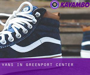 Vans in Greenport Center