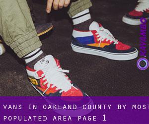 Vans in Oakland County by most populated area - page 1