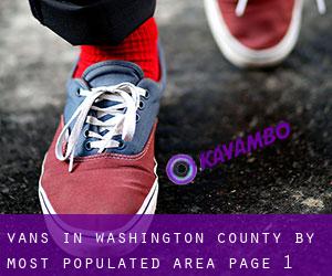 Vans in Washington County by most populated area - page 1