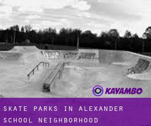 Skate Parks in Alexander School Neighborhood