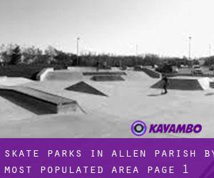 Skate Parks in Allen Parish by most populated area - page 1