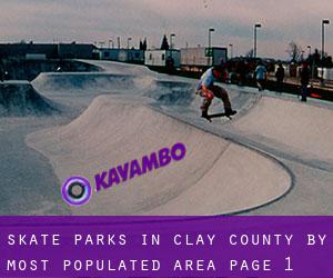 Skate Parks in Clay County by most populated area - page 1