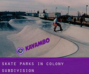 Skate Parks in Colony Subdivision