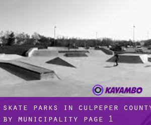 Skate Parks in Culpeper County by municipality - page 1
