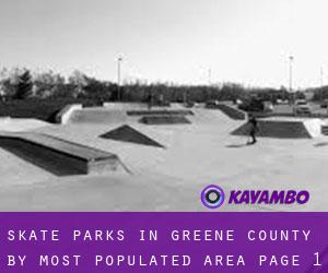 Skate Parks in Greene County by most populated area - page 1