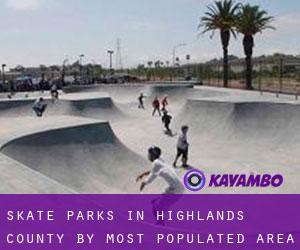 Skate Parks in Highlands County by most populated area - page 1