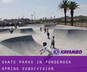 Skate Parks in Ponderosa Spring Subdivision