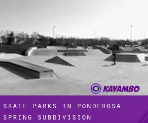 Skate Parks in Ponderosa Spring Subdivision