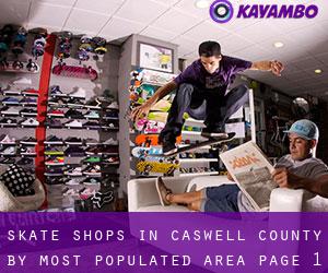 Skate Shops in Caswell County by most populated area - page 1