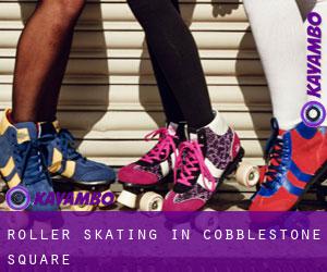 Roller Skating in Cobblestone Square