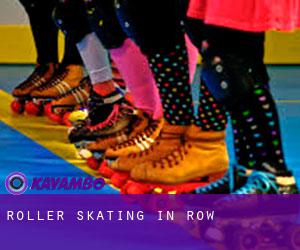 Roller Skating in Row