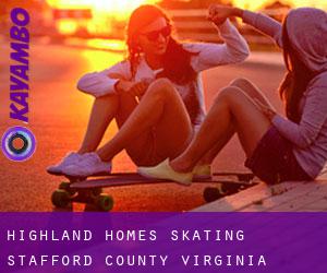 Highland Homes skating (Stafford County, Virginia)