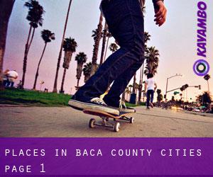 places in Baca County (Cities) - page 1
