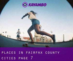 places in Fairfax County (Cities) - page 7