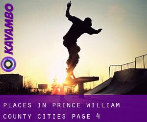 places in Prince William County (Cities) - page 4
